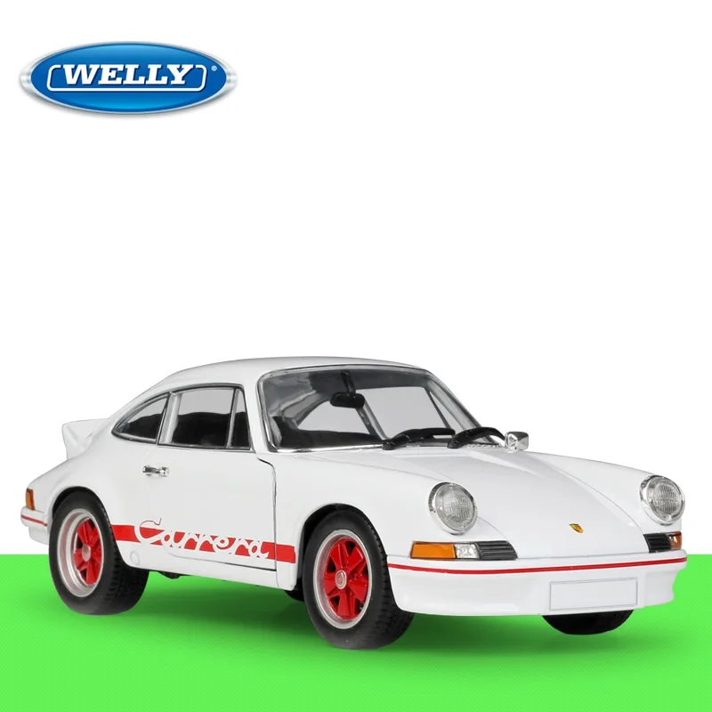 

1:24 Welly Porsche 911 Carrera RS, модель автомобиля с литьем под давлением