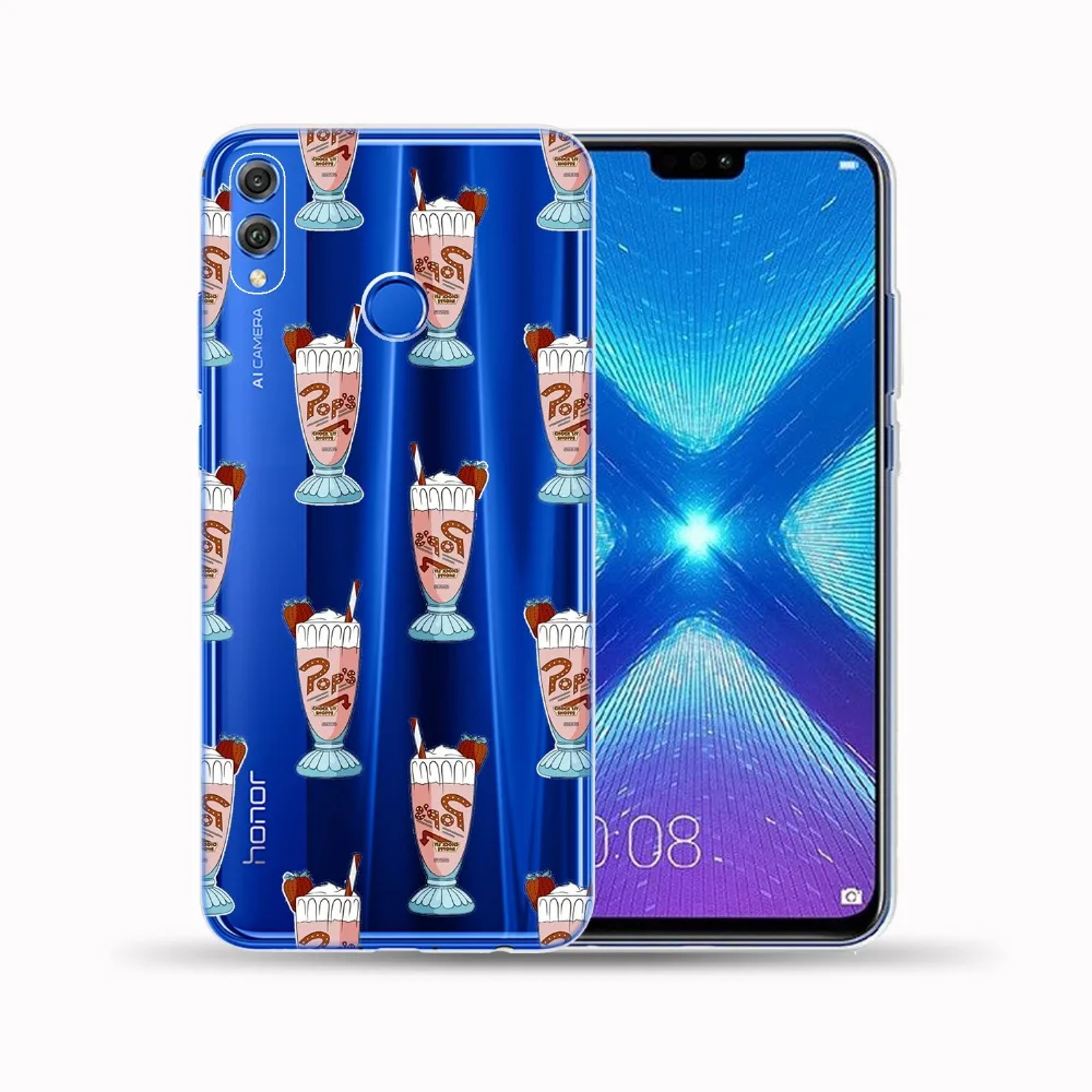 Чехол накладка из мягкого ТПУ для Huawei Honor 9 10 Lite 8X 6X Y5 Y6 II Y3 Y7 2017 Y9 2018 NOVA 3 3I 4|Бамперы| |