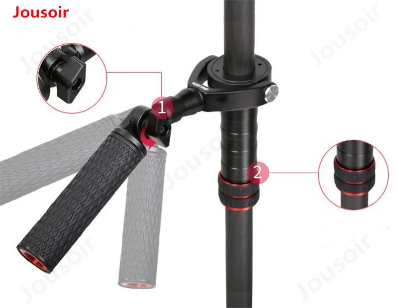 WeiFeng Tripod HJ-C200A Professional Carbon fiber handheld stabilizer SLR Camera DV Photography Bracket CD50 T02 | Электроника