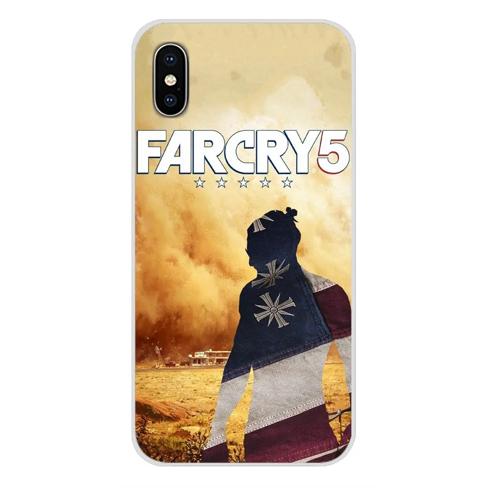 Для Xiaomi Mi6 A1 5X 6X Redmi Note 5 5A 4X 4A 4 3 Plus Pro pocophone F1 модная игра Far Cry логотип шаблон