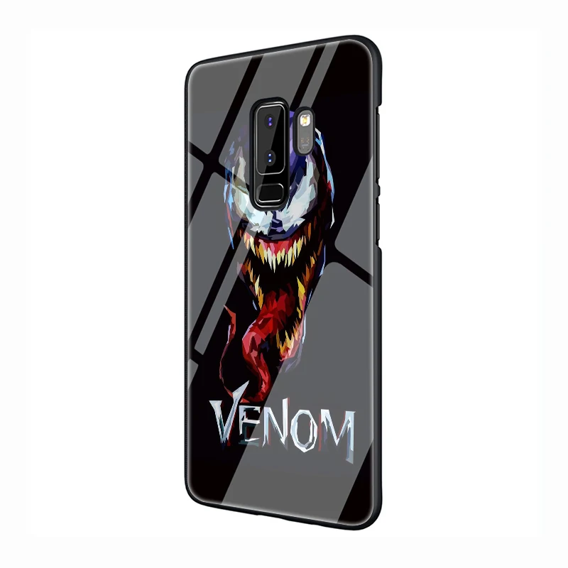 G10 Venom закаленное Стекло мягкий чехол для телефона для samsung Galaxy S7 край S8 S9 S10 Note 8, 9, 10, плюс A10 A20 A30 A40 A50 A60 A70 - Цвет: G10