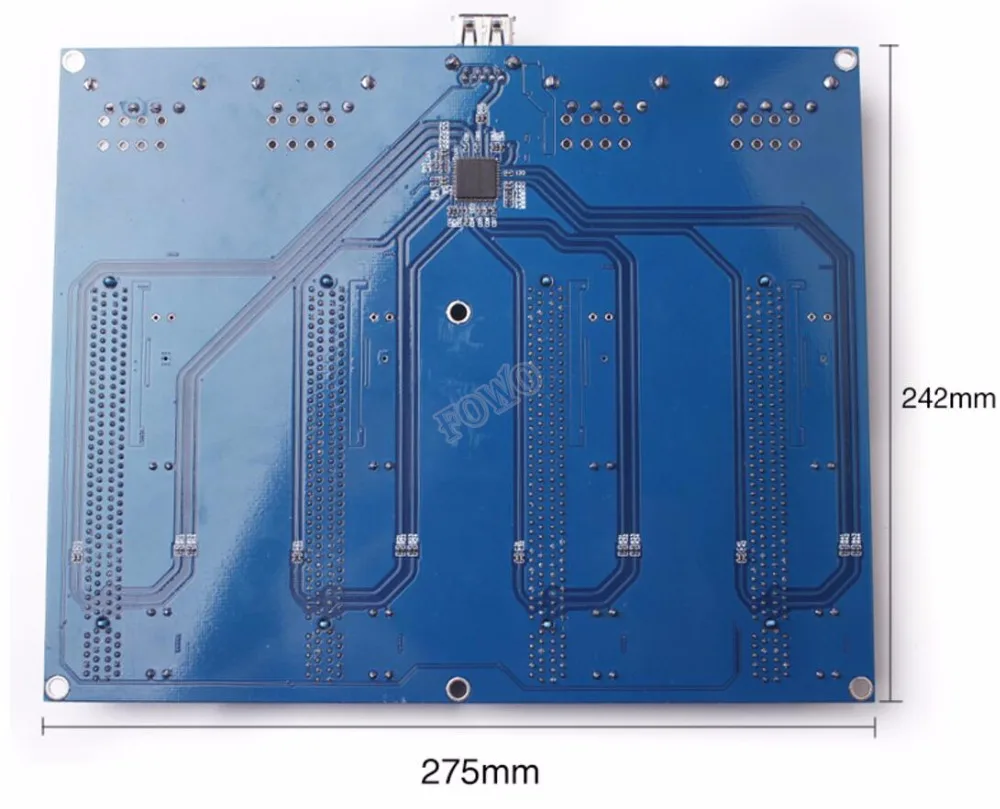 Новая PCI Express PCIe от 1 до 4 express 16X слоты переходная карта E 1X к внешнему слотовому