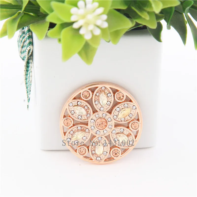 Винни дизайн ювелирных изделий 33 мм Искрящийся кристалл цветок фотоэлемент моя