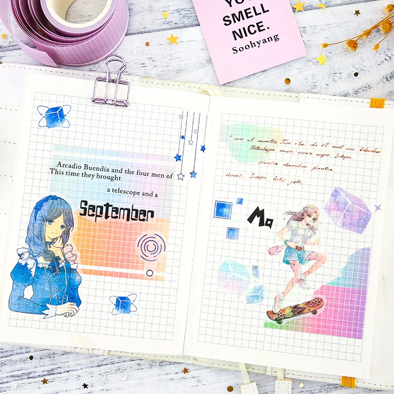 Яркий квадратный фотографический планер 35 мм|Офисный скотч| |