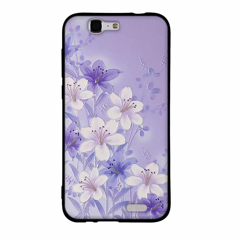 Чехол для Huawei Ascend G7 силиконовый чехол G7-L01 G7-L03 C199 с 3D принтом животных телефона |