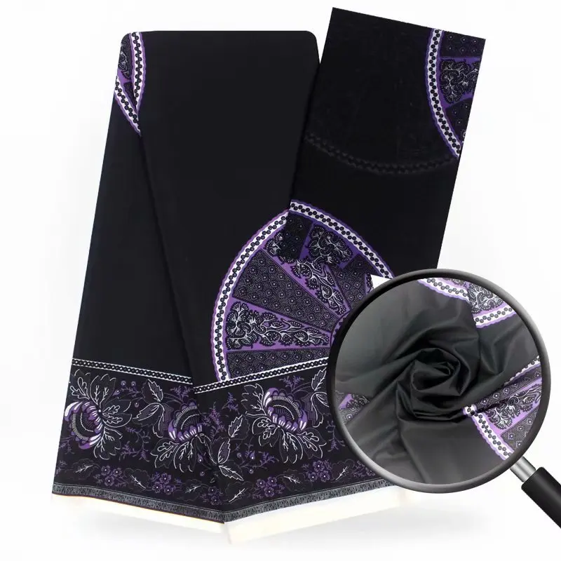 Новейшая африканская ткань для платья имитация шелка восковая лента Шелковый