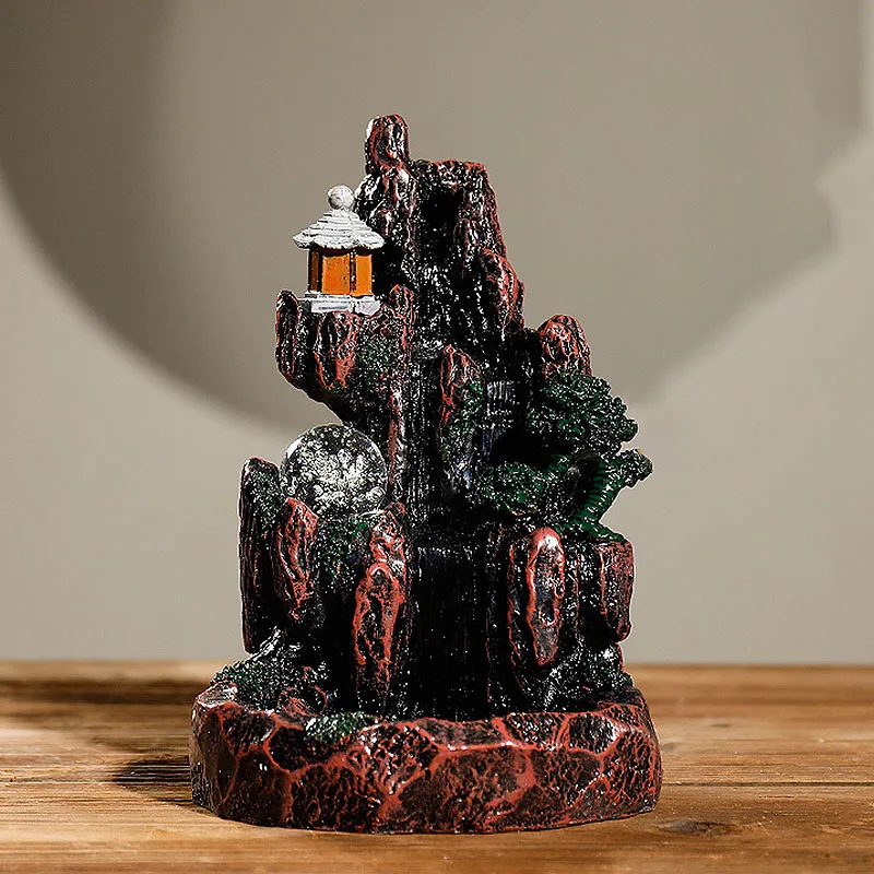 Фоновая ароматическая горелка светодиодный светящийся шарик горная домашняя