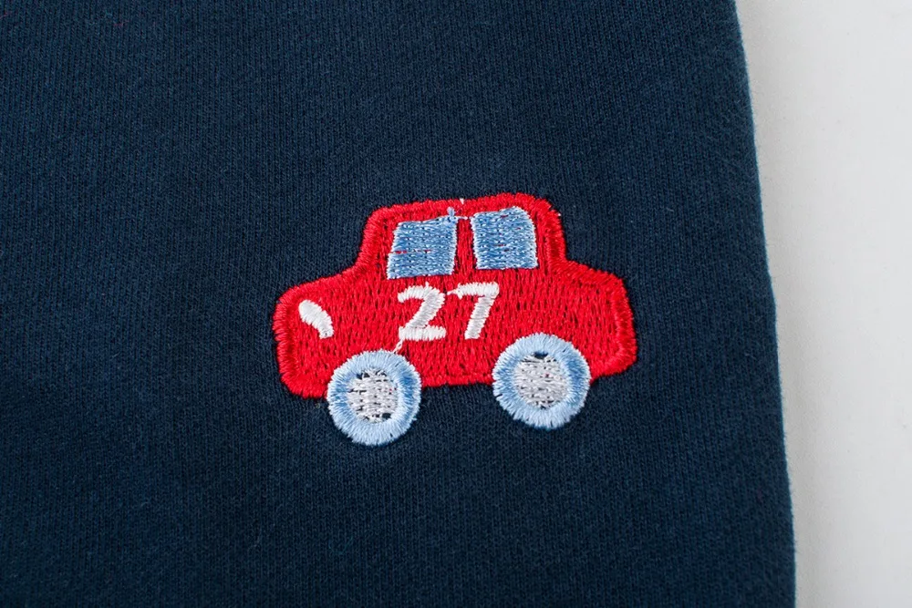 

Wholesale Kids Sports pants cotton Cartoon Dinosaurs car boy baby toddler Leisure trousers children clothing Embroidery clothes