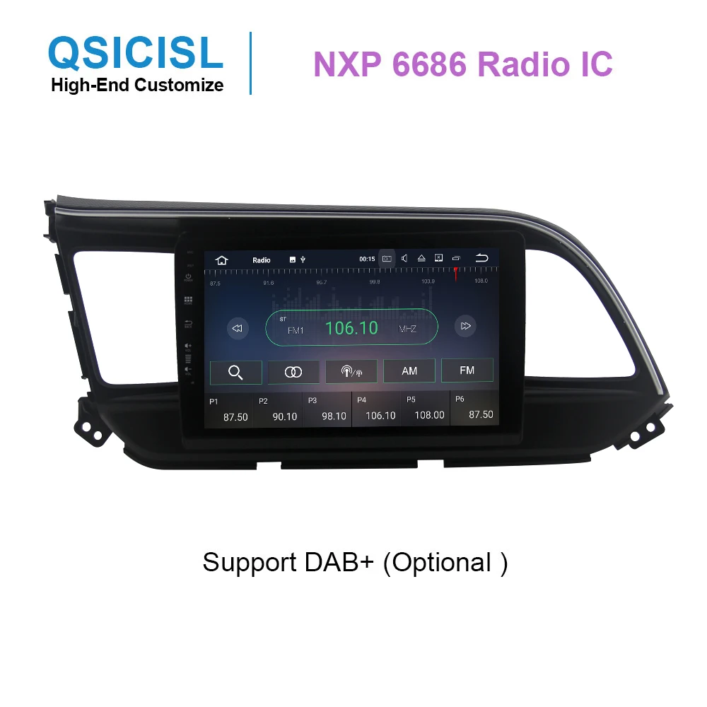 Новый Android 9 0 ips &quotавтомобильное радио для машины dvd gps плеер hyundai Elantra 2019 головное