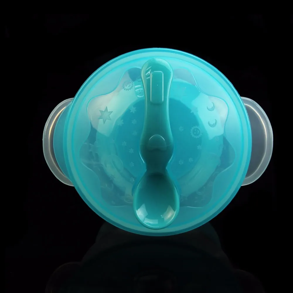 NEW M89CSlip-resistant Wall Suction Child Tableware Baby Kids Sucker Dishes Gravity Bowl dinner Feeding Bowls dishes