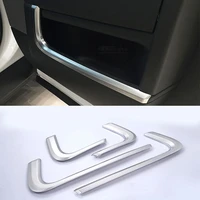 4pcs car interior accessories side door molding trim for land rover range rover sport 2014 2015 2016 2017 2018 2019 abs chrome