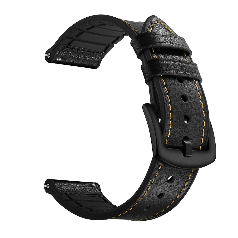 Colorful Retro Leather WatchBand Wrist Straps Bracelet for Huami Amazfit Bip Youth watch 20mm | Электроника