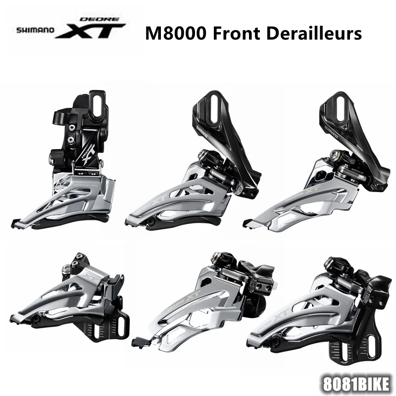 Shimano Deore XT FD M8000 M8020 M8025 H/E/F/L 2 S/3 S передние Переключатели MTB горный велосипед