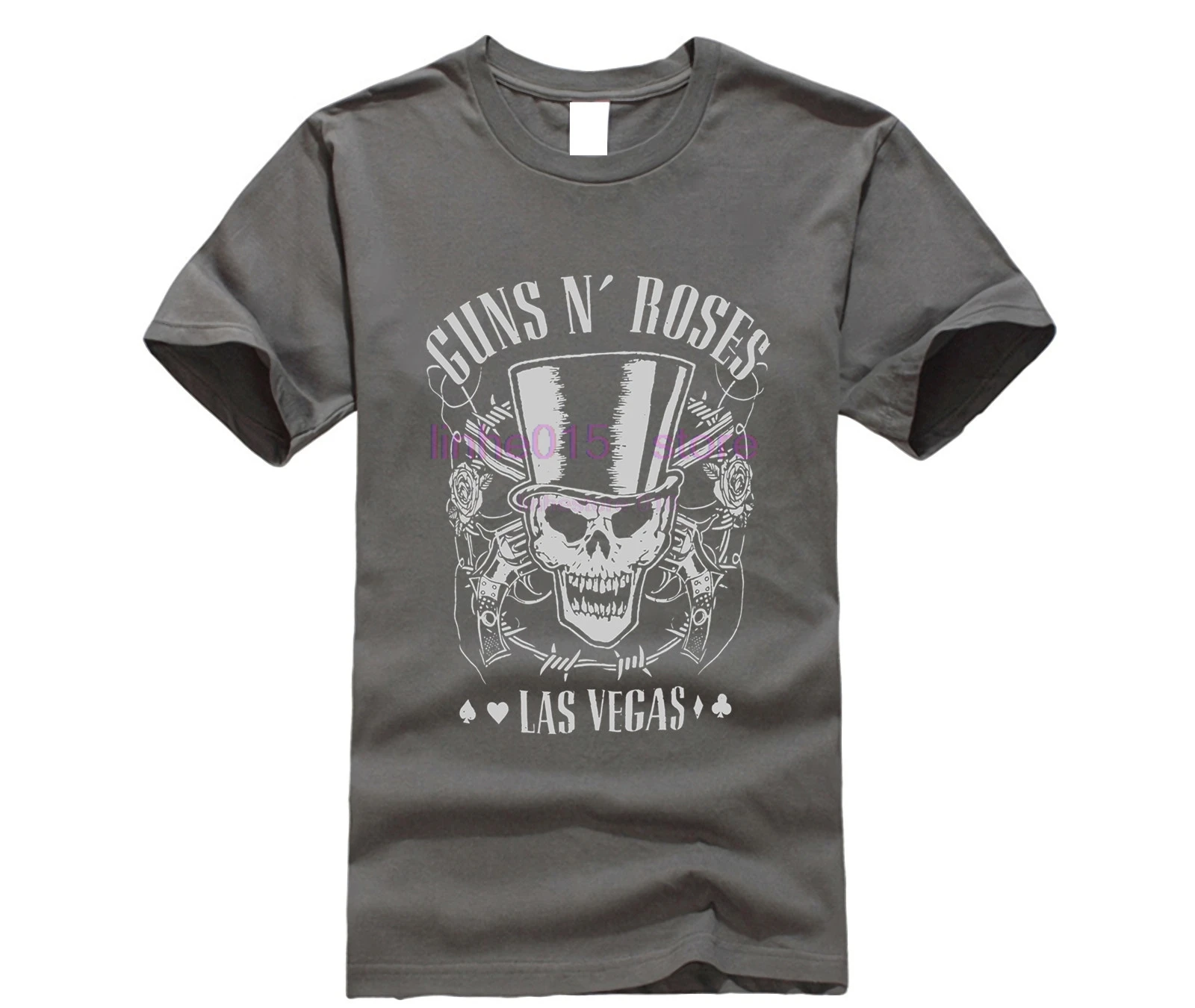 Мужская футболка guns N Roses Flower Skull Tee винтажная хлопковая белая забавная Новинка |