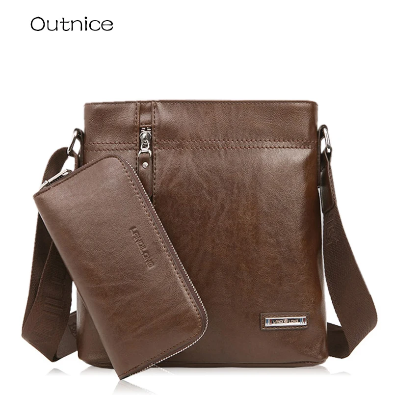 Известный бренд сумки мужские сумка мужская натуральная кожа через плечо Мягкая