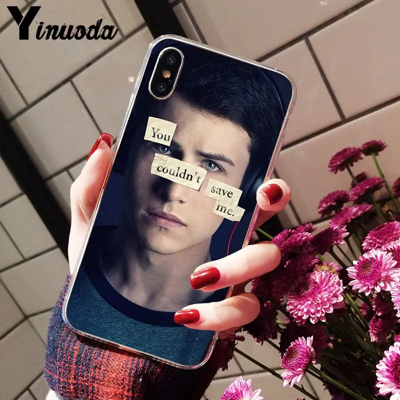 11pro MAX 13 причины почему Новинка чехол для телефона Fundas iPhone 5 5Sx 6 7 7plus 8 8Plus X XS