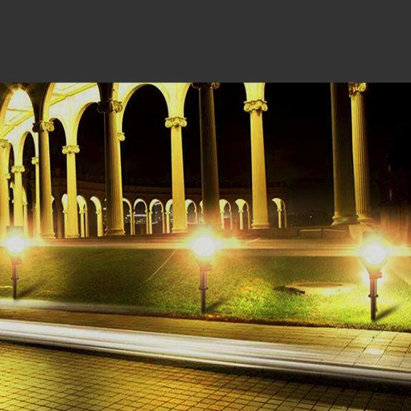 저렴한 LED 태양 램프, 태양광 스포트라이트, 조정 가능한 태양열 전원 램프, 지상 조명, 방수, 풍경, 벽 조명, 야외 정원