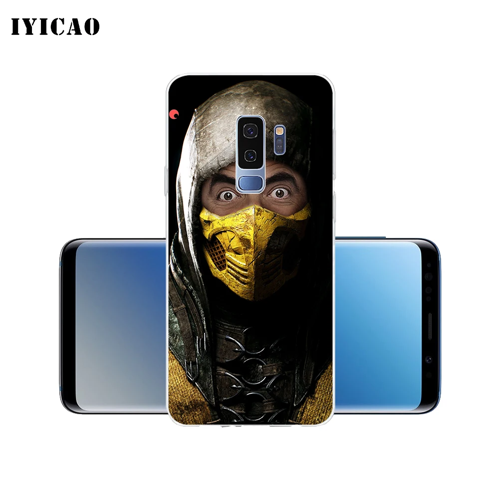 IYICAO Забавный Мягкий силиконовый чехол для телефона Mr Bean Samsung Galaxy S10e S10 S9 S8 Plus S7 Edge TPU