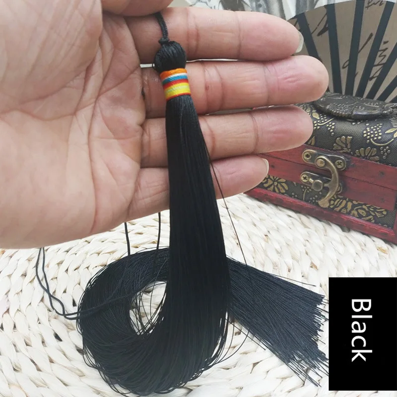 2 шт. 33 см очень длинная оплетка кисточка DIY Ювелирные изделия домашний текстильный занавес одежда декоративная изготовление талисманы Подвески Ремесло кисточки