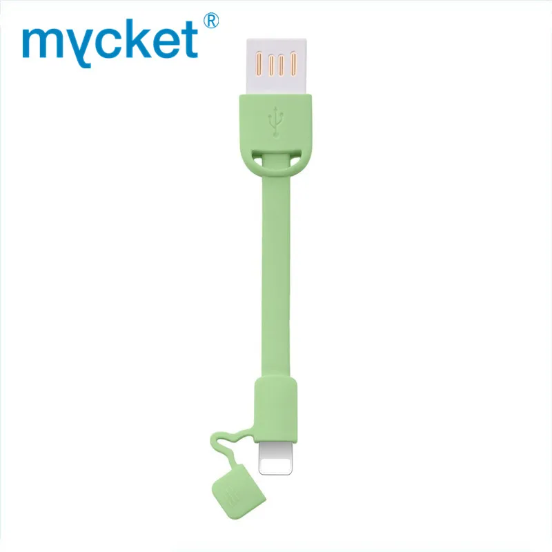 Myket мини брелок 3A USB кабель для быстрой зарядки и синхронизации данных для IPhone X 8 6 7 6s plus 5 iPad кабель для мобильного телефона