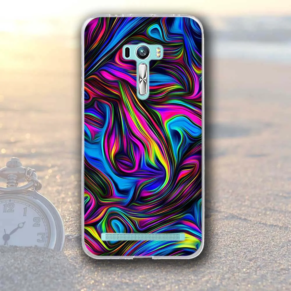 Мягкий силиконовый чехол для Asus Zenfone Selfie ZD551KL 5,5 дюймов, чехол с рисунком для Asus Zenfone Selfie ZD551KL, чехлы для ZD551KL - Цвет: 17