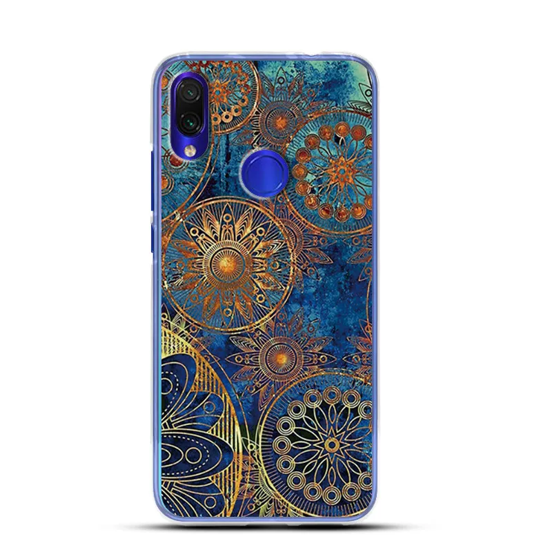 For Coque Xiaomi Redmi Note 7 6.3&quot Case Luxury Silicone Anti-knock Soft TPU Full Protective Cover Fundas |