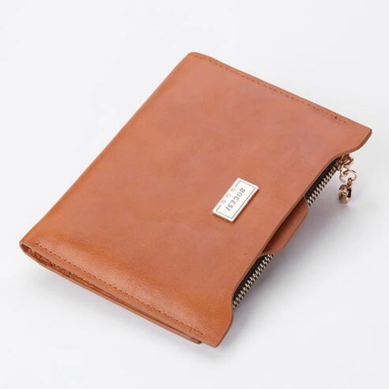 BOGESI нового модного бренда на молнии пу кожаная монета держатель для карт