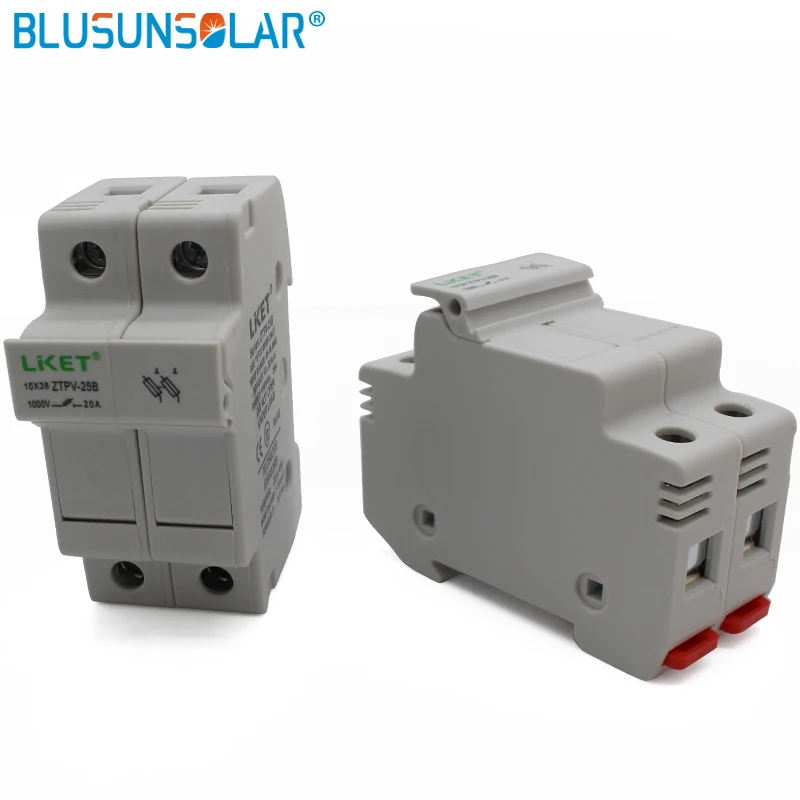 1 компл. 2P 10/20A 1000V DC держателя предохранителей для солнечных in плавкий