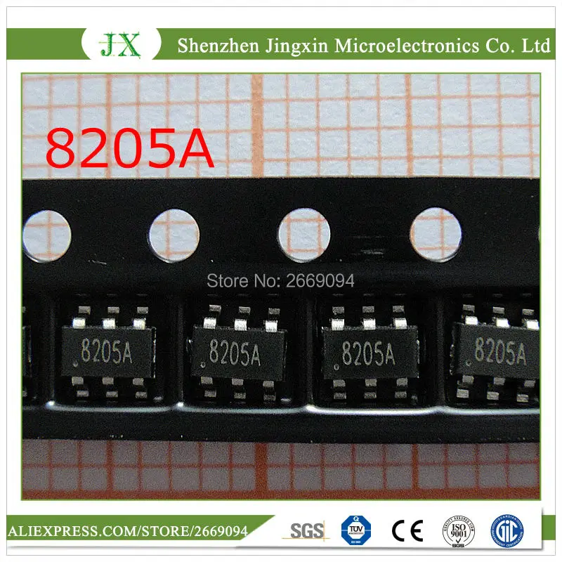 20 шт 8205 8205A CEG8205A FS8205A SOT23 6 литиевая батарея Защита IC новая точка гарантия