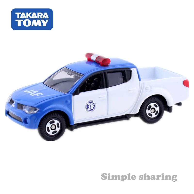 Tomica NO.93 Mitsubishi TRITON JAF Road Service 1/66 Takara Tomy металлическая литая игрушка модель
