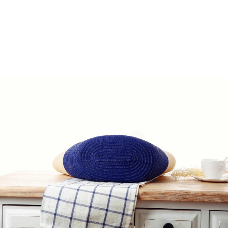 Женская плетеная пляжная сумочка богемная дизайнерская соломенная сумка ручной