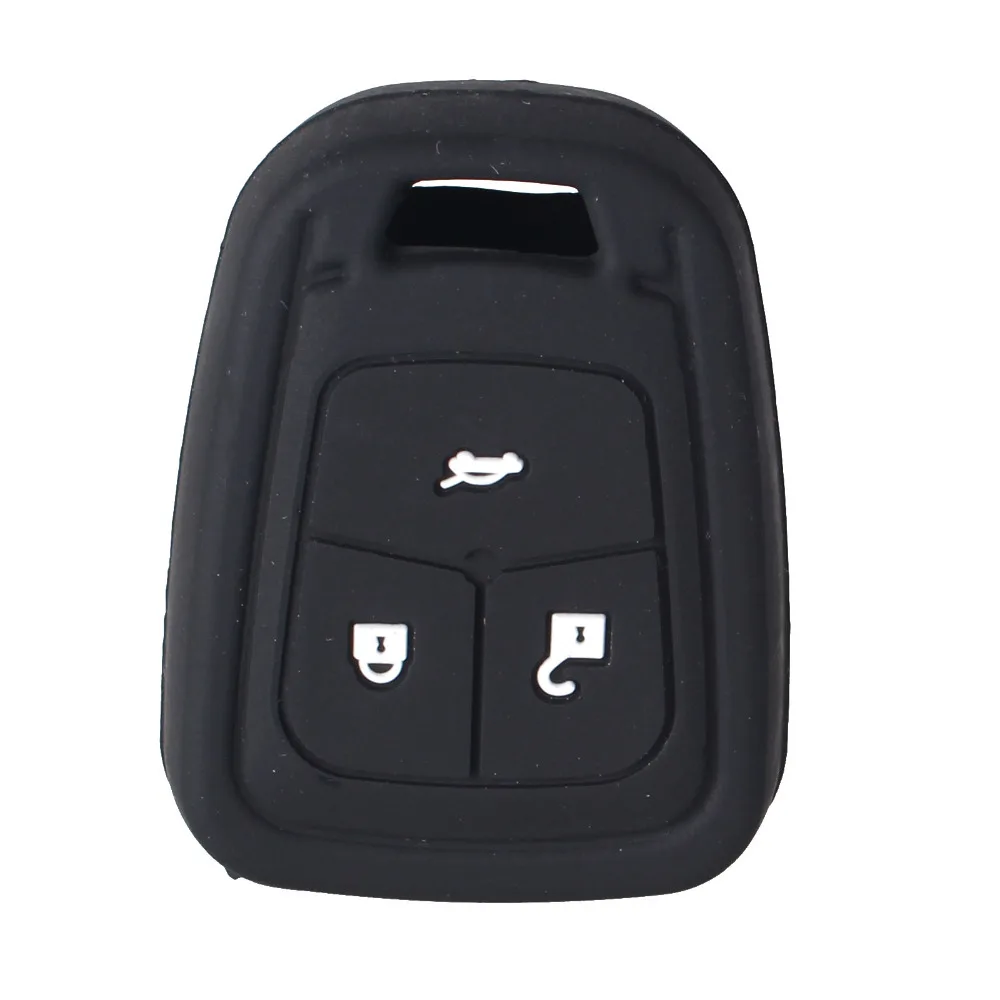 Dandkey силиконовый резиновый чехол для автомобильного ключа Chevrolet Chevy Spark Volt Aveo