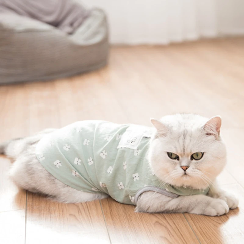 VOVOPET Cat костюм для собаки одежда Дышащие весенние Летние Одежда кошек Милый
