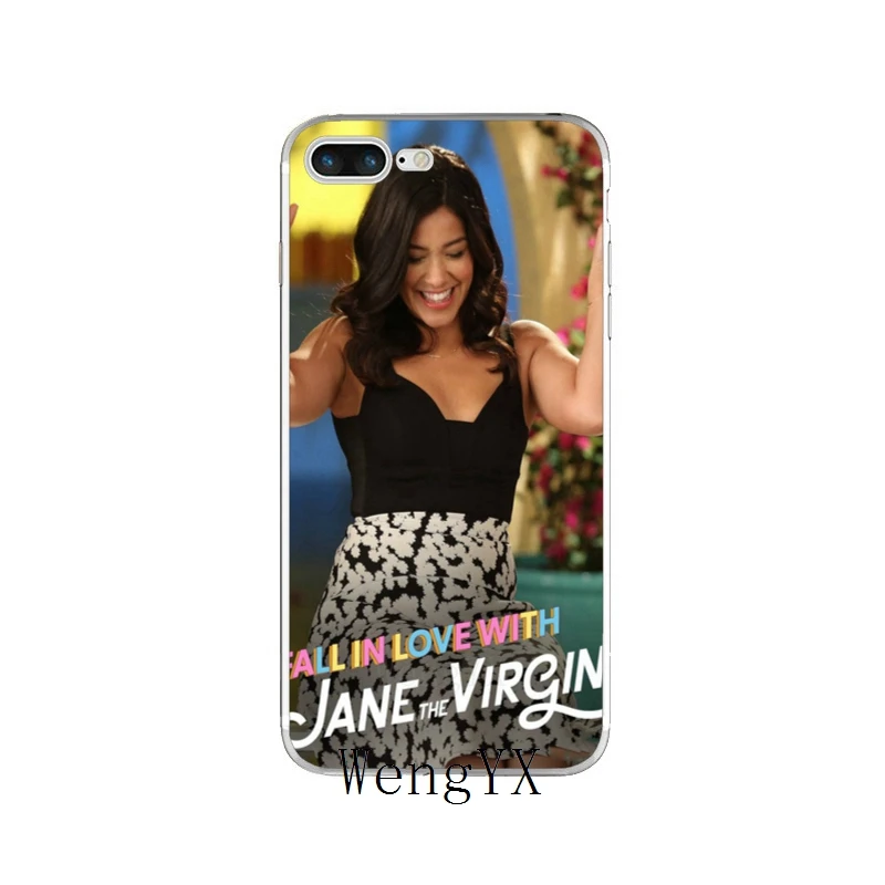 WengYX горячий ТВ-шоу серии Jane the Virgin тонкий силиконовый мягкий чехол для iPhone X 8 8 plus 7 7 plus 6 6s plus 5 5S 5c SE 4 4s - Цвет: JanetheVirginA02