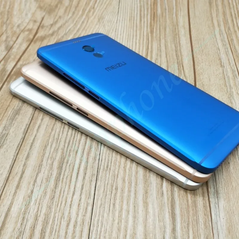Новые запасные части Задняя крышка батареи для MEIZU M6 Note корпус двери+ камера вспышка Замена объектива+ боковые кнопки+ Sim лоток