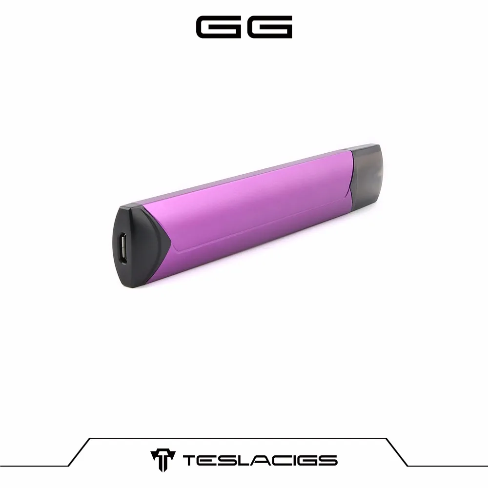 Teslacigs GG Vape Pod с 2 мл Форсунка картриджа электронная сигарета ручка Start Kit 380 мАч