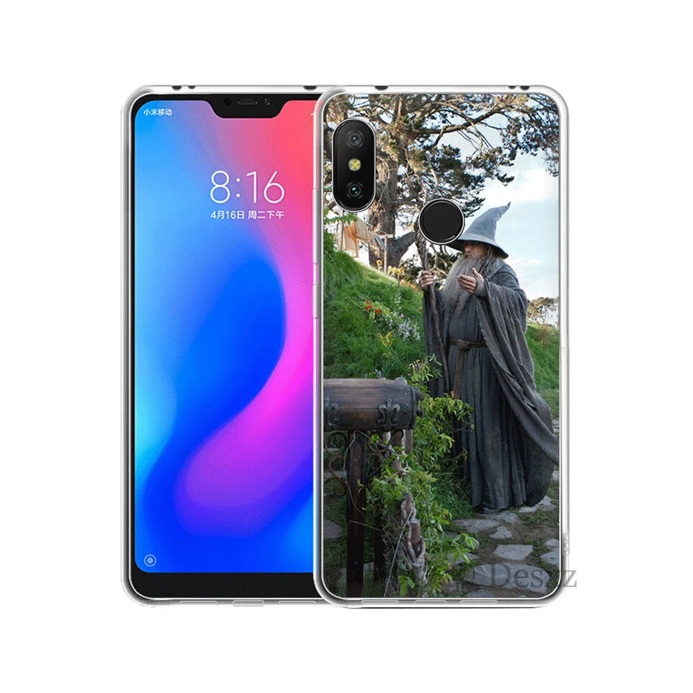 Мягкий ТПУ чехол Властелин Колец Хоббит Гэндальф для Xiaomi Redmi 4A 4X 5 5A Plus 6 6A Pro S2 7 Go