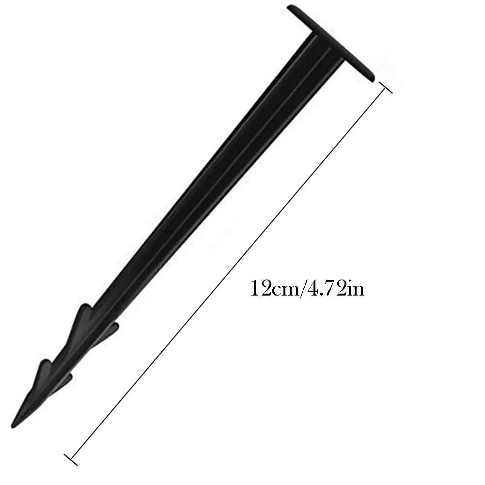 

100PCs 12cm Garden Securing Pegs Lawn Pins Pegs Sod Staples For Outdoor Tent Membrane Weed Fabric Netting Garden Accessories
