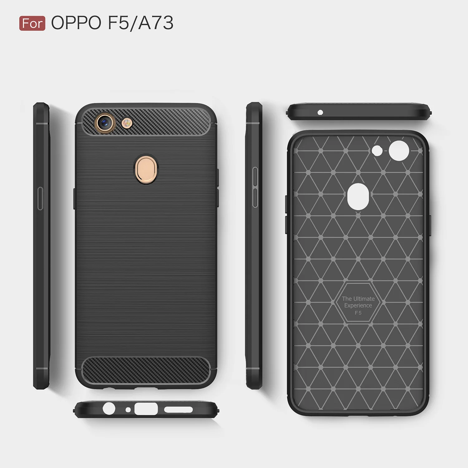 Чехол для Oppo A73 A73t A73v1 A73v2 A73v3 CPH1725 Силиконовый ТПУ тонкий задний чехол A 73 2017 6 дюймов