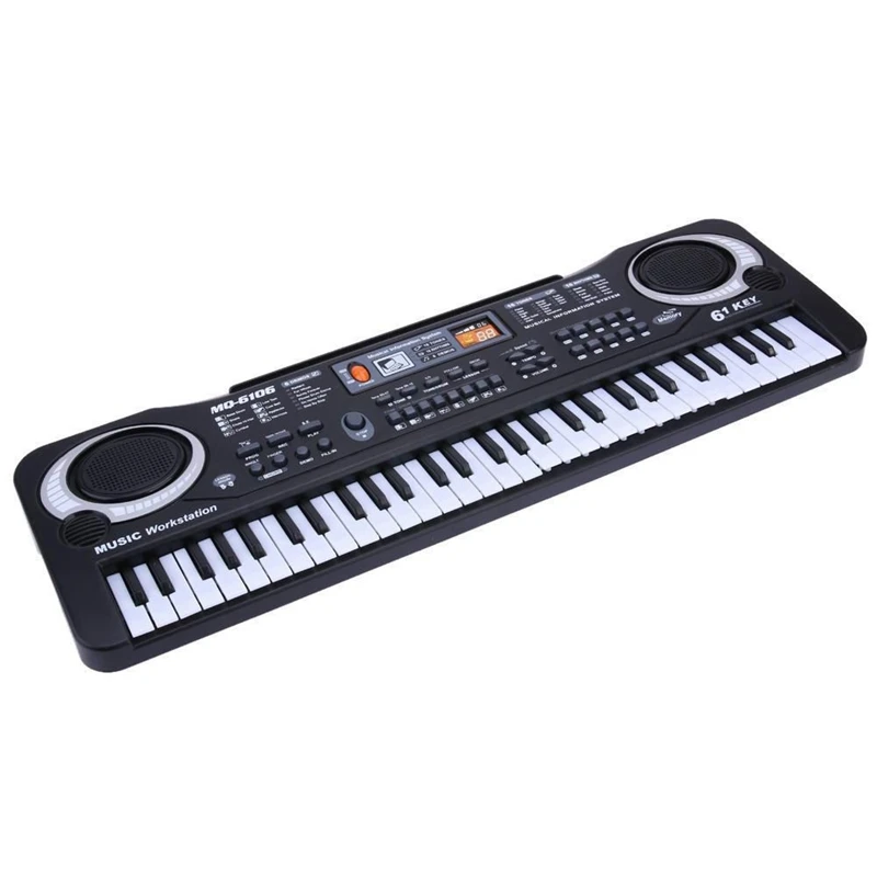 61 Keys Digital Music Electronic Keyboard Key Board Electric Piano Children Gift EU/US Plug electronic organ | Спорт и развлечения