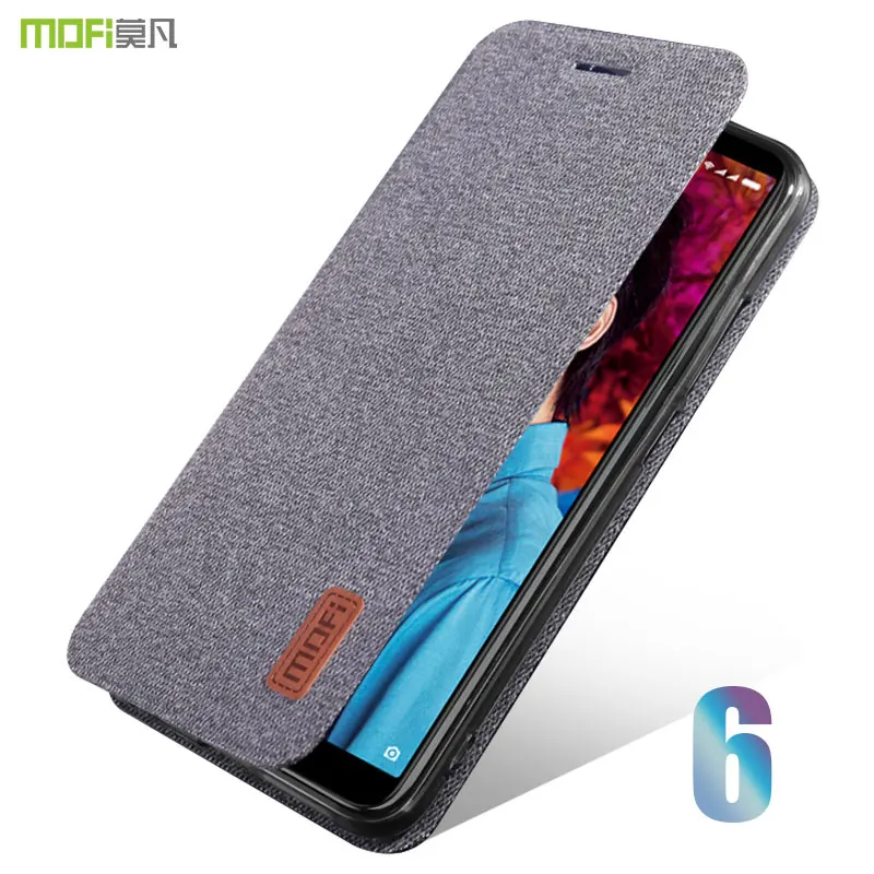 Чехол для Redmi note 6 чехол MOFI xiaomi redmi pro тканевый флип кейс глобальный силиконовый ТПУ