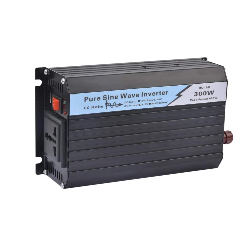 

SUNYIMA 300W DC 12V To AC 220V Pure Sine Wave Inverter Solar Power Converter 50HZ For Solar System Car Invertor