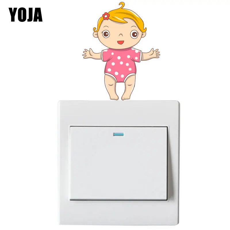 YOJA мультфильм Милая девочка яркие художественные животные красивый