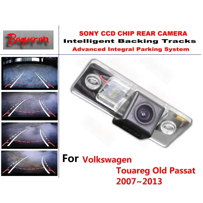 Для Volkswagen Touareg Old Passat 2007 ~ 2013 CCD Автомобильная резервная парковочная камера