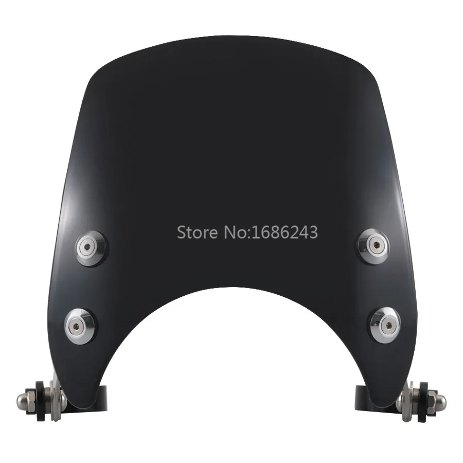 Фара обтекатель подходит для Harley Sportster 04-Up XL883 XL1200 Мотоцикл Ветер Дефлектор лобовое стекло ветровое стекло 39 мм 41 мм