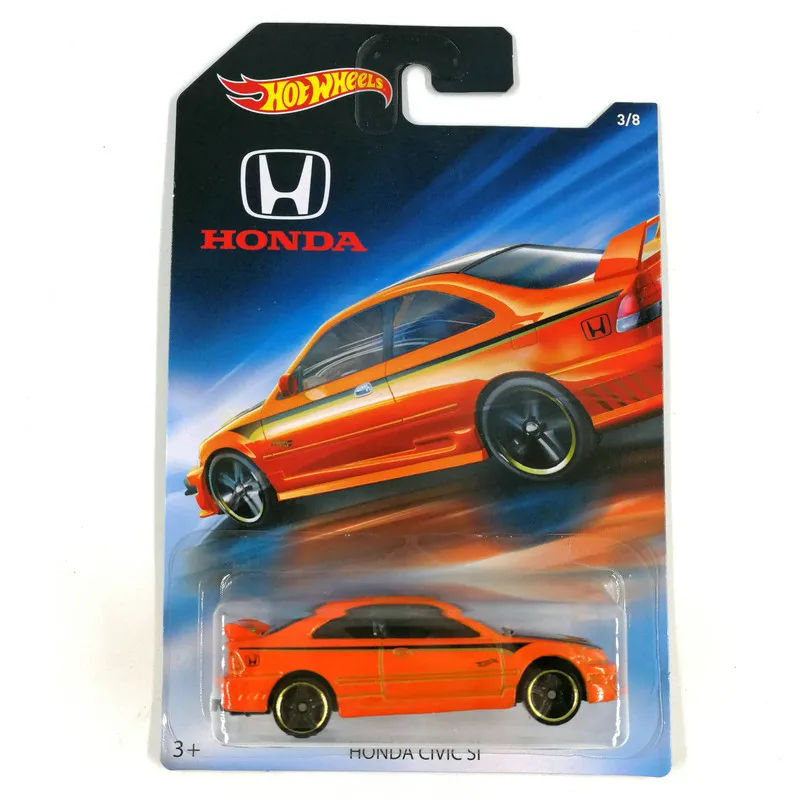 Hot Wheels 1: 64 Автомобиль HONDA CIVIC ODYSSEY обезьяна 70-летие Коллекционное издание металлическая литая модель автомобиля детские игрушки подарок - Цвет: FKD22-3