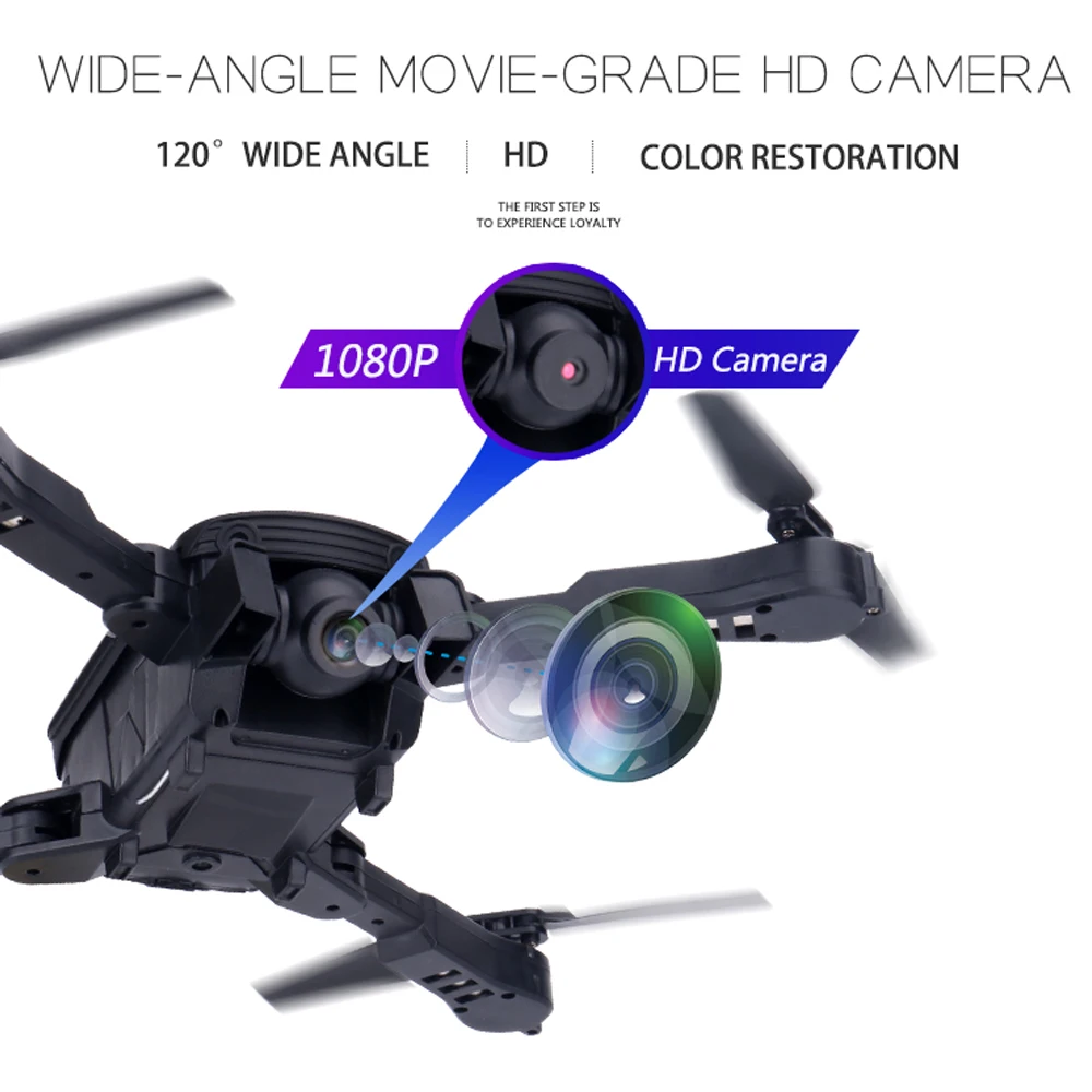 M66 Wifi FPV RC Дрон 4K камера Квадрокоптер 1080P двойная Оптическое позиционирование
