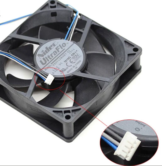 Новый оригинальный NIDEC 9 см U92T12MGB7-53 9225 12 В 0.18A 3 провода Охлаждающий вентилятор