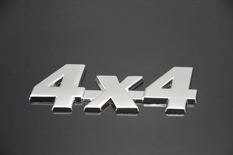 Металл+ Алюминий 3D 4x4 Перемещение автомобиля Стикеры s логотип эмблема значок Грузовик Авто Двигатель стайлинга автомобилей Стикеры наклейка четырёхколёсный вагончик с езды на автомобиле