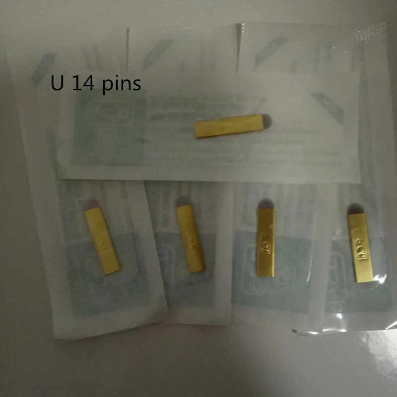 50 шт. тату иглы для бровей 12 контактов 14 контактов|needle for sewing machine|package spaceneedle box |